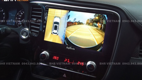 Màn hình DVD Android liền camera 360 Mitsubishi Outlander 2020 - nay | Fujitech 360 